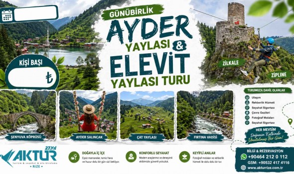 Rize Günübirlik Doğa Turları Neden Tercih Edilmeli?