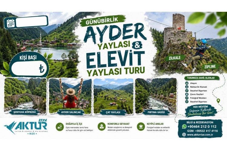 Rize Günübirlik Doğa Turları Neden Tercih Edilmeli?