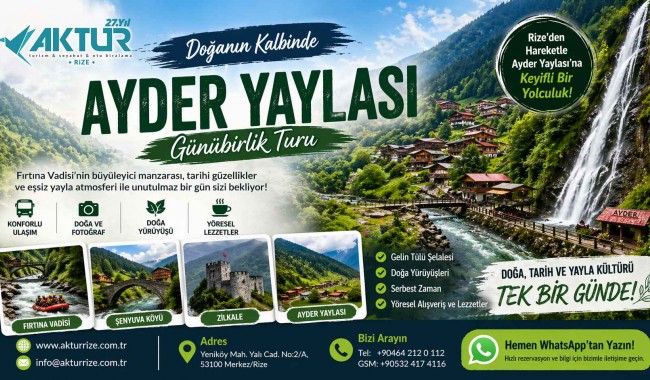 Ayder Yaylası’nda Ne Yapılır? | Rize Günübirlik Gezi Rehberi ve Aktiviteler