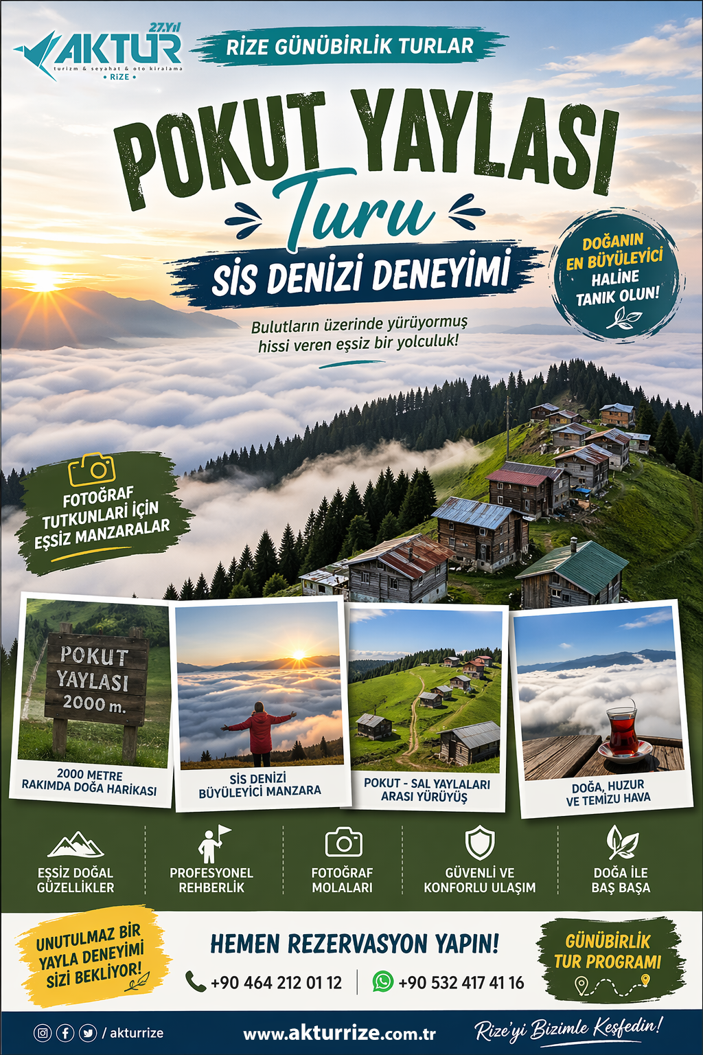 pokut yaylası turu