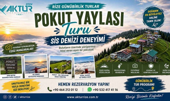 Pokut Yaylası Turu – Sis Denizi Deneyimi