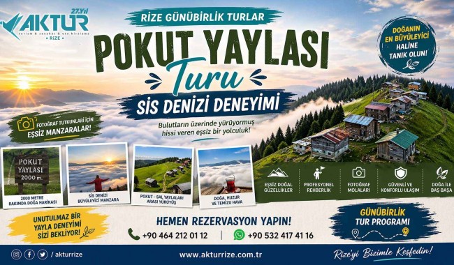 Pokut Yaylası Turu – Sis Denizi Deneyimi