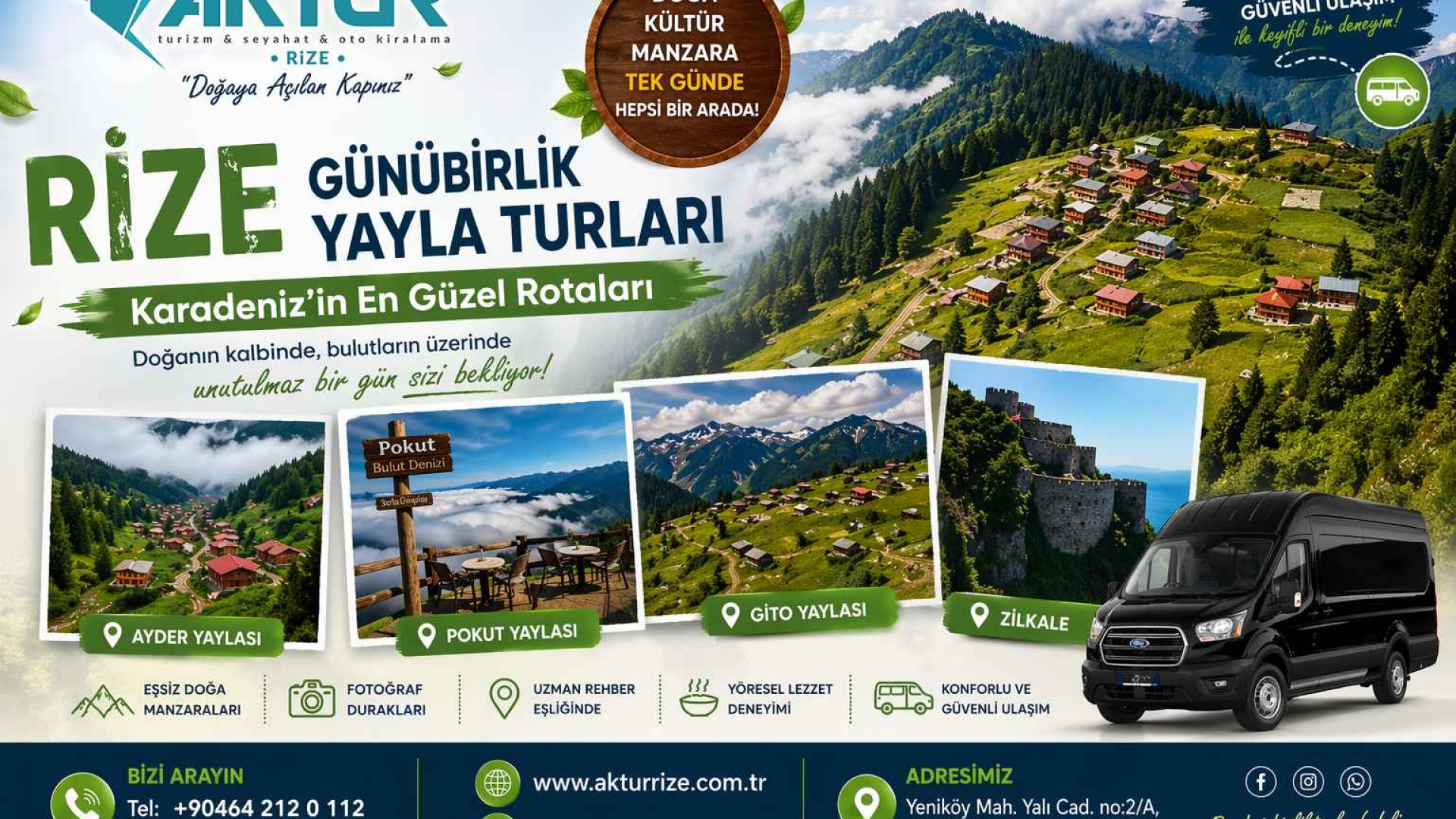 Rize Günübirlik Yayla Turları – Karadeniz’in En Güzel Rotaları Rize Günübirlik Yayla Turları – Karadeniz’in En Güzel Rotaları
