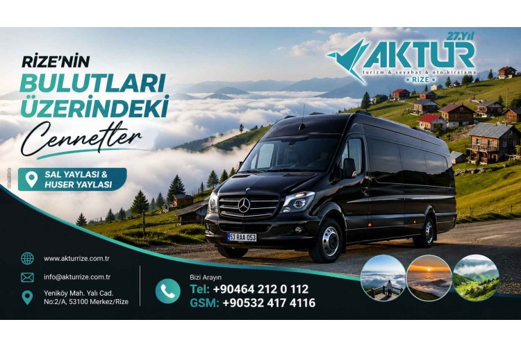 Sal Yaylası ve Huser Yaylası Gezilecek Yerler – Rize’nin Bulutların Üzerindeki Cennetleri