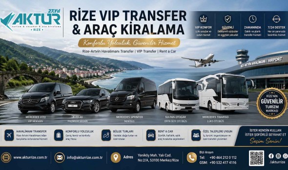 Rize VIP Transfer Güvenlik Standartları