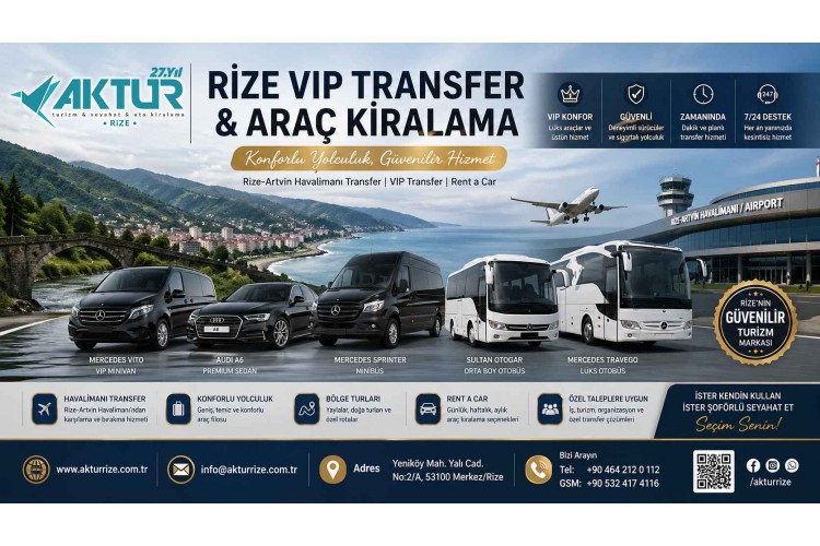 Karadeniz Turu Ulaşım Planı – Rize ve Trabzon Çıkışlı Rehber