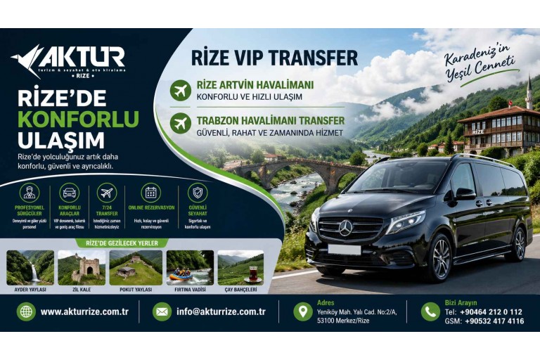 aktur rize - rize günübirlik turlar