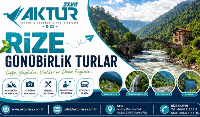 Rize Günübirlik Turlar Nasıl Planlanır?