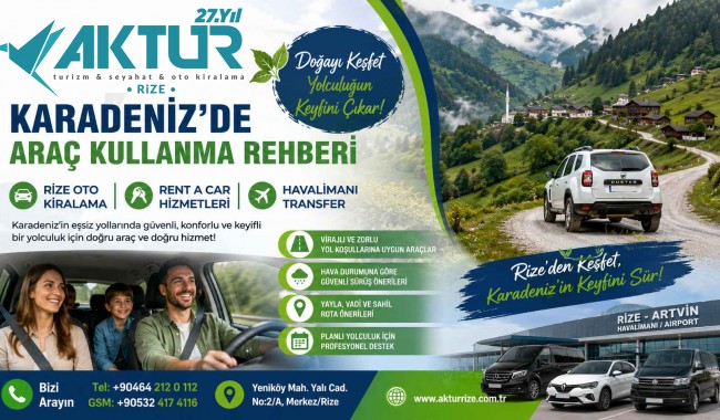 Karadeniz’de Araç Kullanma Rehberi