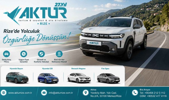 Rize’de Araç Kiralama mı Taksi mi Daha Uygun