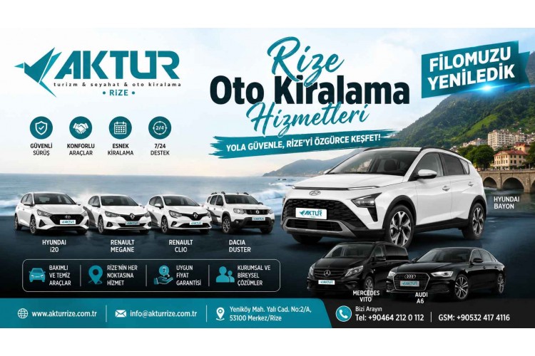 Rize Oto Kiralama Rezervasyon Nasıl Yapılır?
