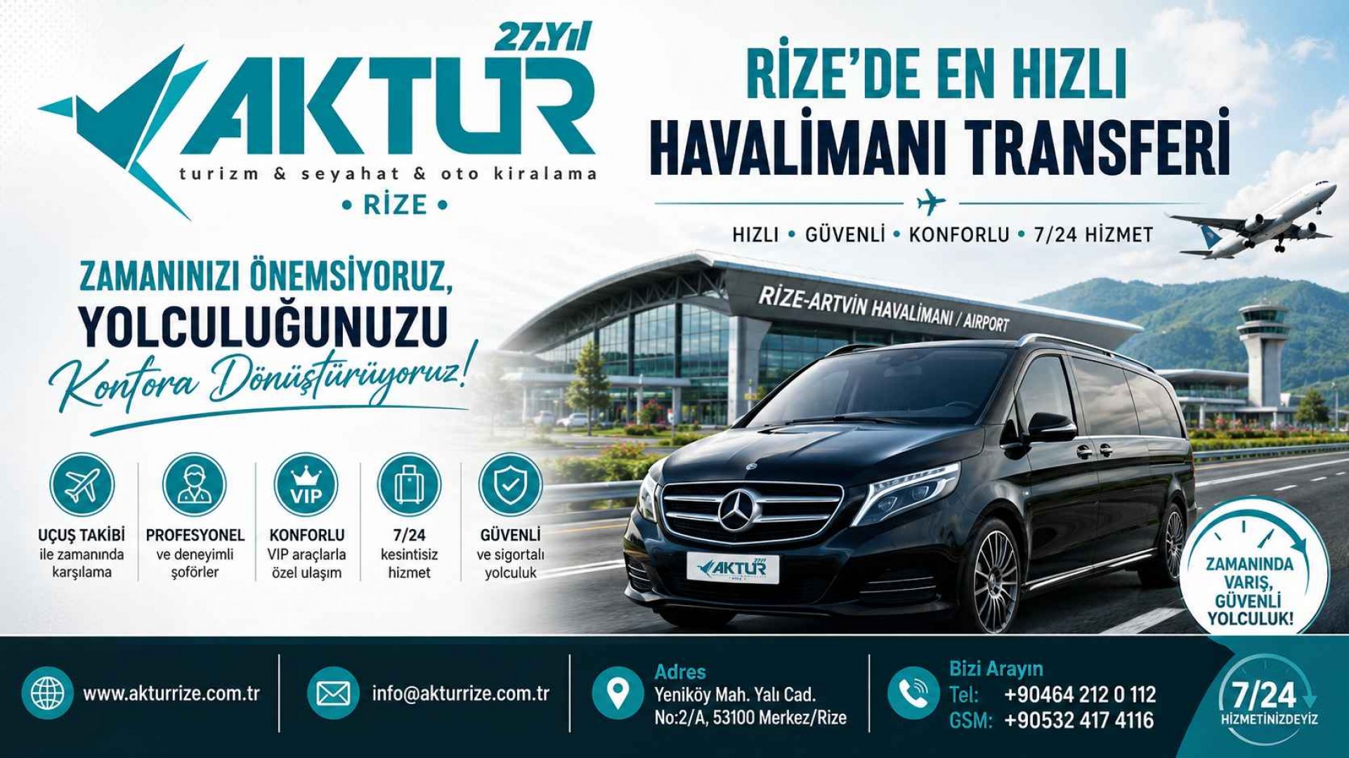 Rize–Trabzon VIP Transfer Hizmeti: Konforlu, Güvenli ve Hızlı Ulaşım Rehberi