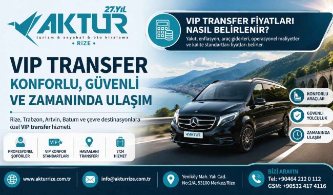 VIP transfer fiyatları nasıl belirlenir?