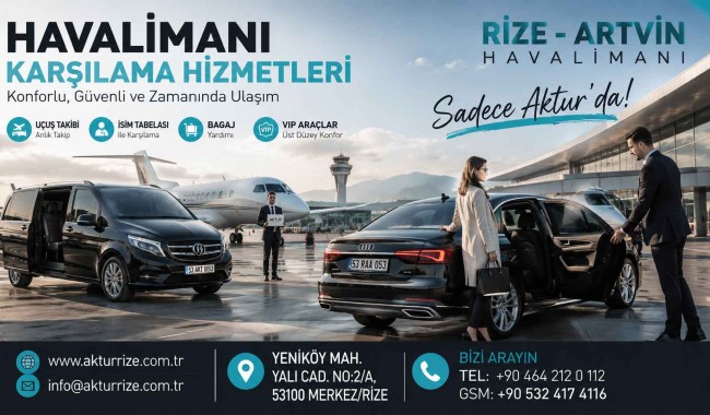 Rize’de Uçuşu Kaçırmamak İçin VIP Transfer Planlama Rehberi