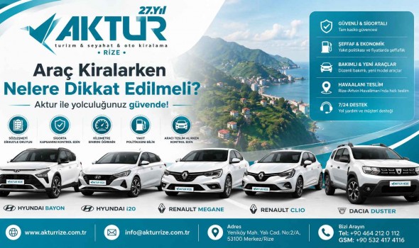 Araç Kiralarken Nelere Dikkat Edilmeli?