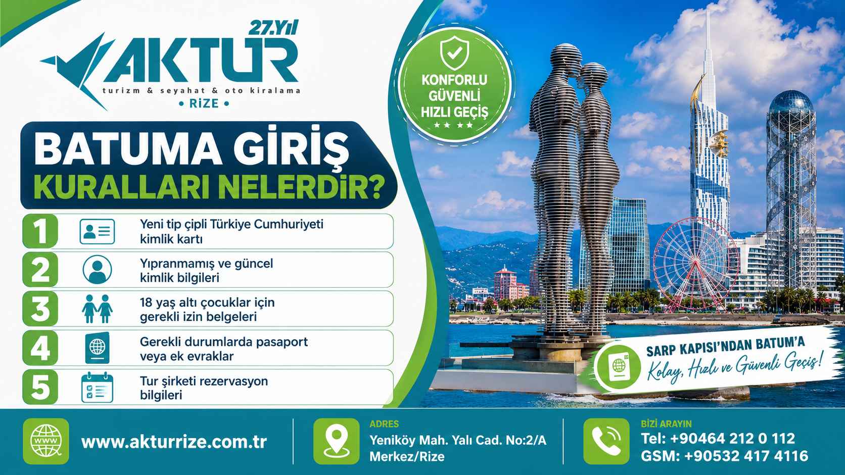 Batuma Giriş Kuralları Nelerdir?