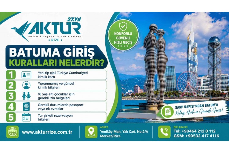 Batuma Giriş Kuralları Nelerdir?