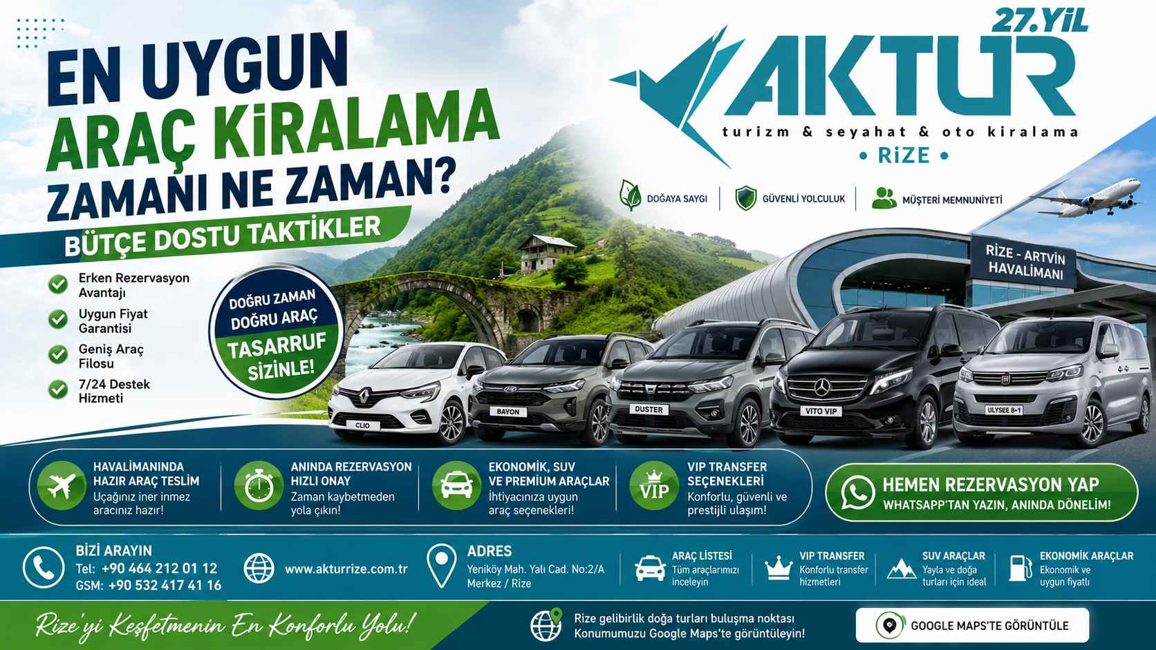 En Uygun Araç Kiralama Zamanı Ne Zaman?