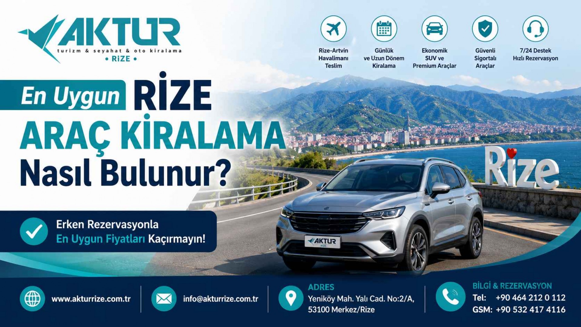 En Uygun Rize Araç Kiralama Nasıl Bulunur?