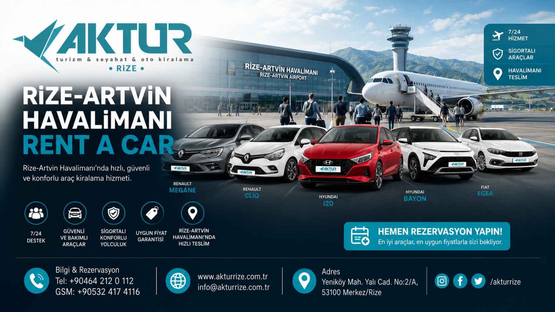 En Uygun Rize-Artvin Havalimanı Araç Kiralama Rehberi En Uygun Rize-Artvin Havalimanı Araç Kiralama Rehberi