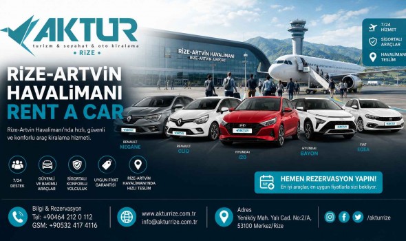 En Uygun Rize-Artvin Havalimanı Araç Kiralama Rehberi