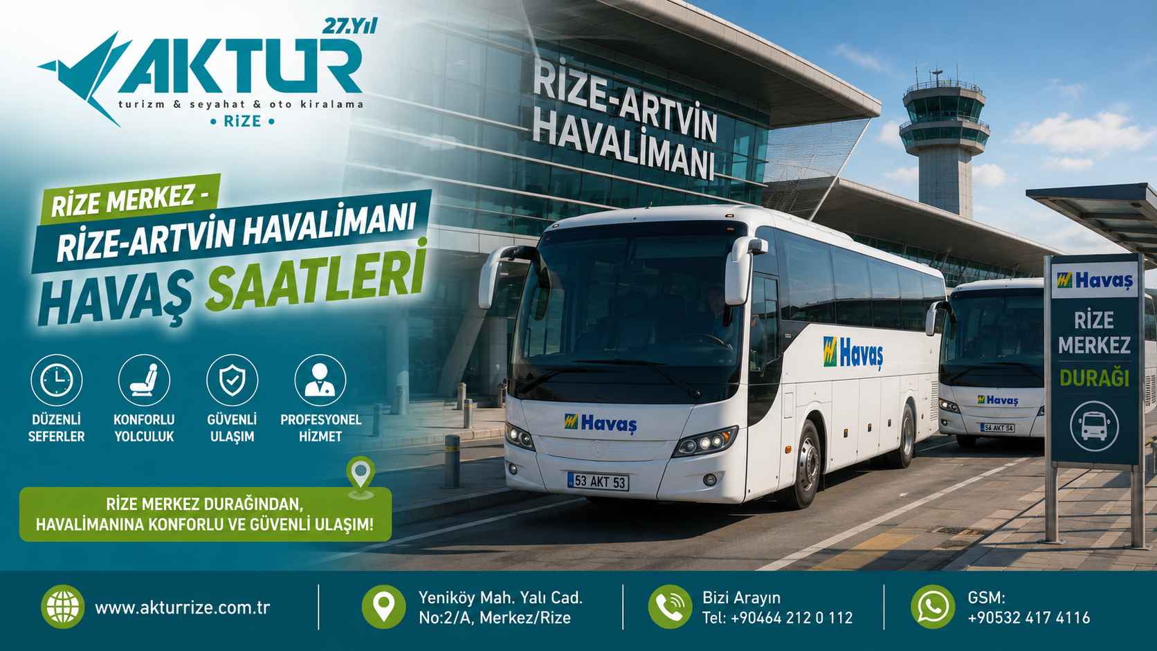 Trabzon Havalimanı Artvin Merkez Havaş Var mı? Güncel Ulaşım Rehberi 2026
