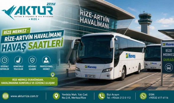 Rize Trabzon Havaş Saatleri 2026 | Güncel Seferler & Ulaşım Rehberi