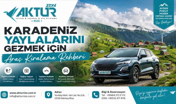 Karadeniz Yaylalarını Gezmek İçin Araç Kiralama Rehberi