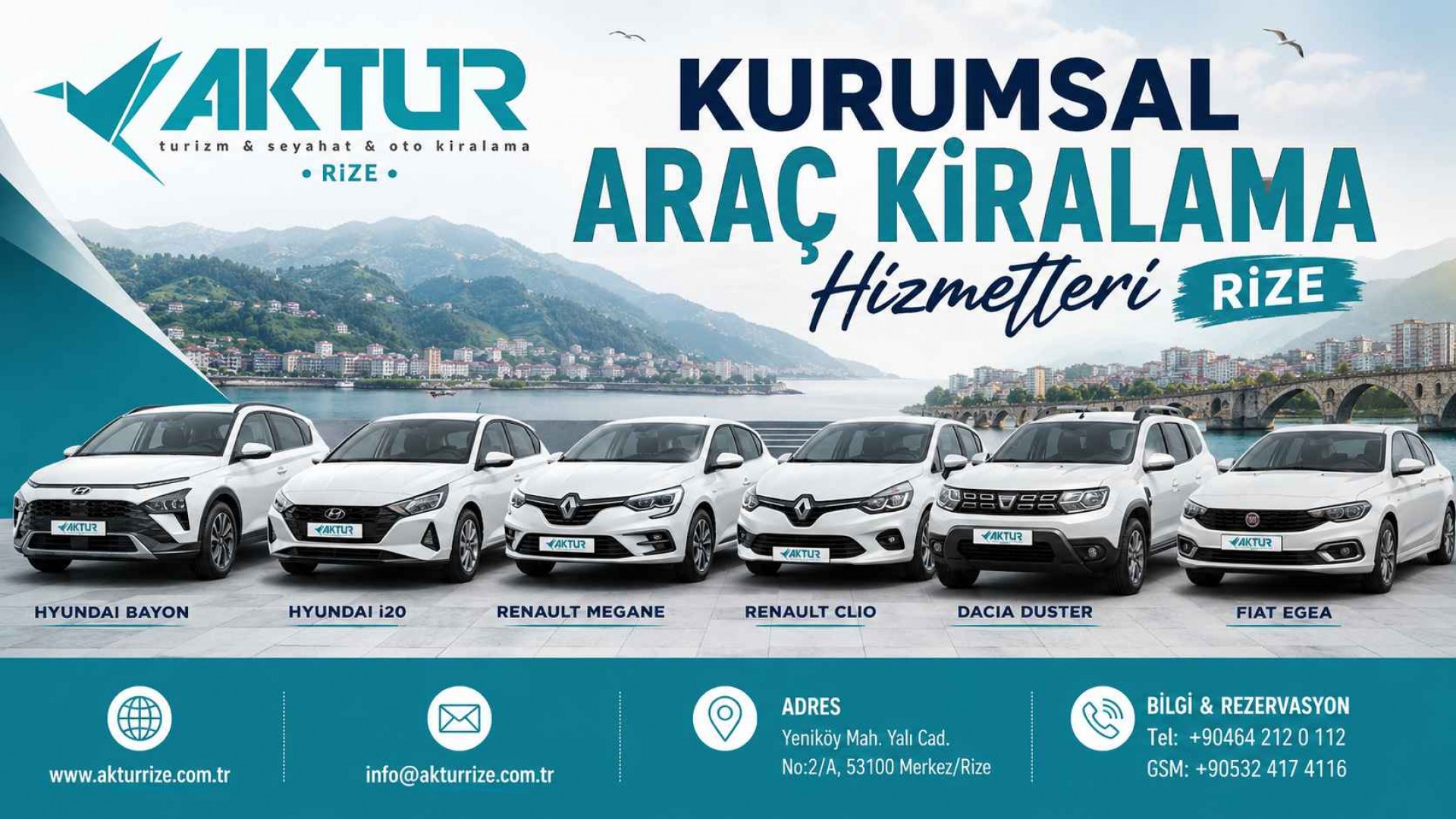 Kurumsal Araç Kiralama Hizmetleri Rize