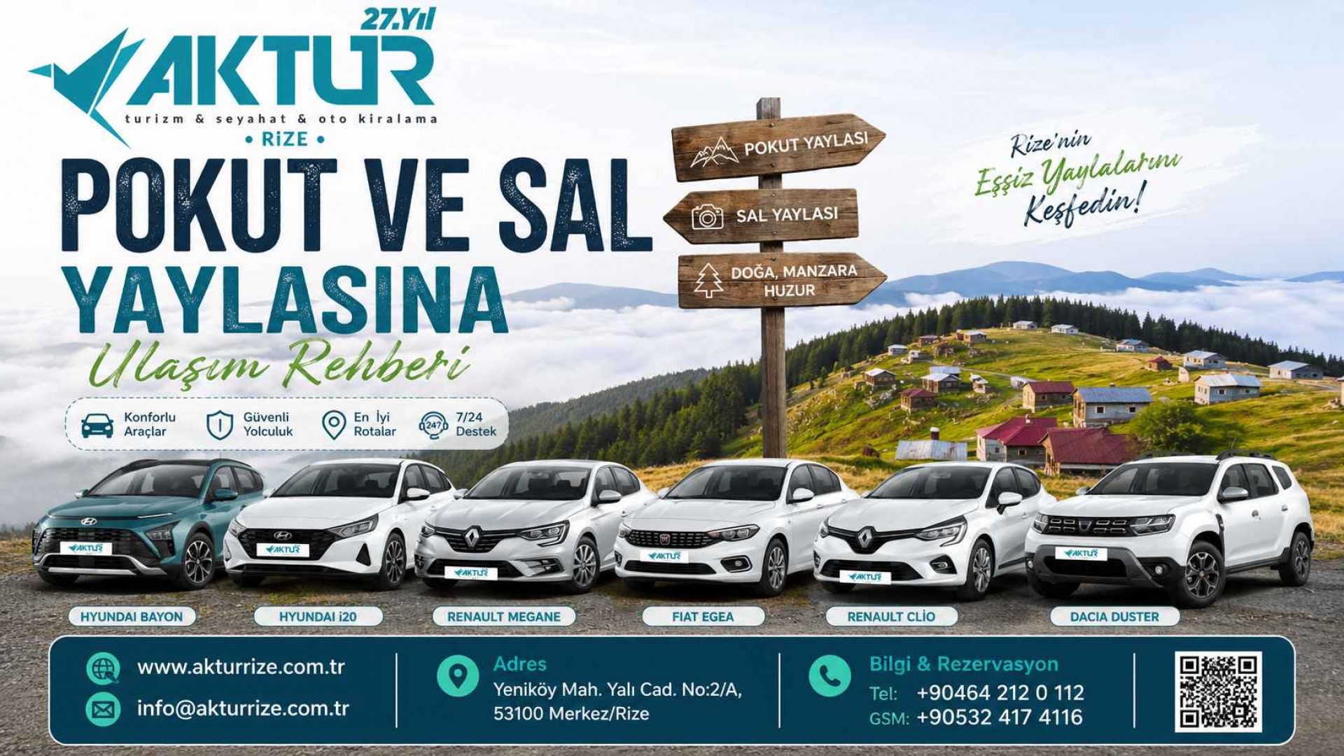 Pokut ve Sal Yaylasına Ulaşım Rehberi