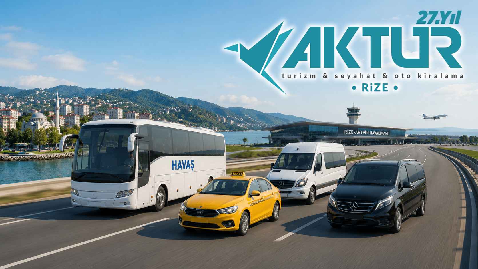 Rize Merkezden Rize Havaalanına Nasıl Gidilir?