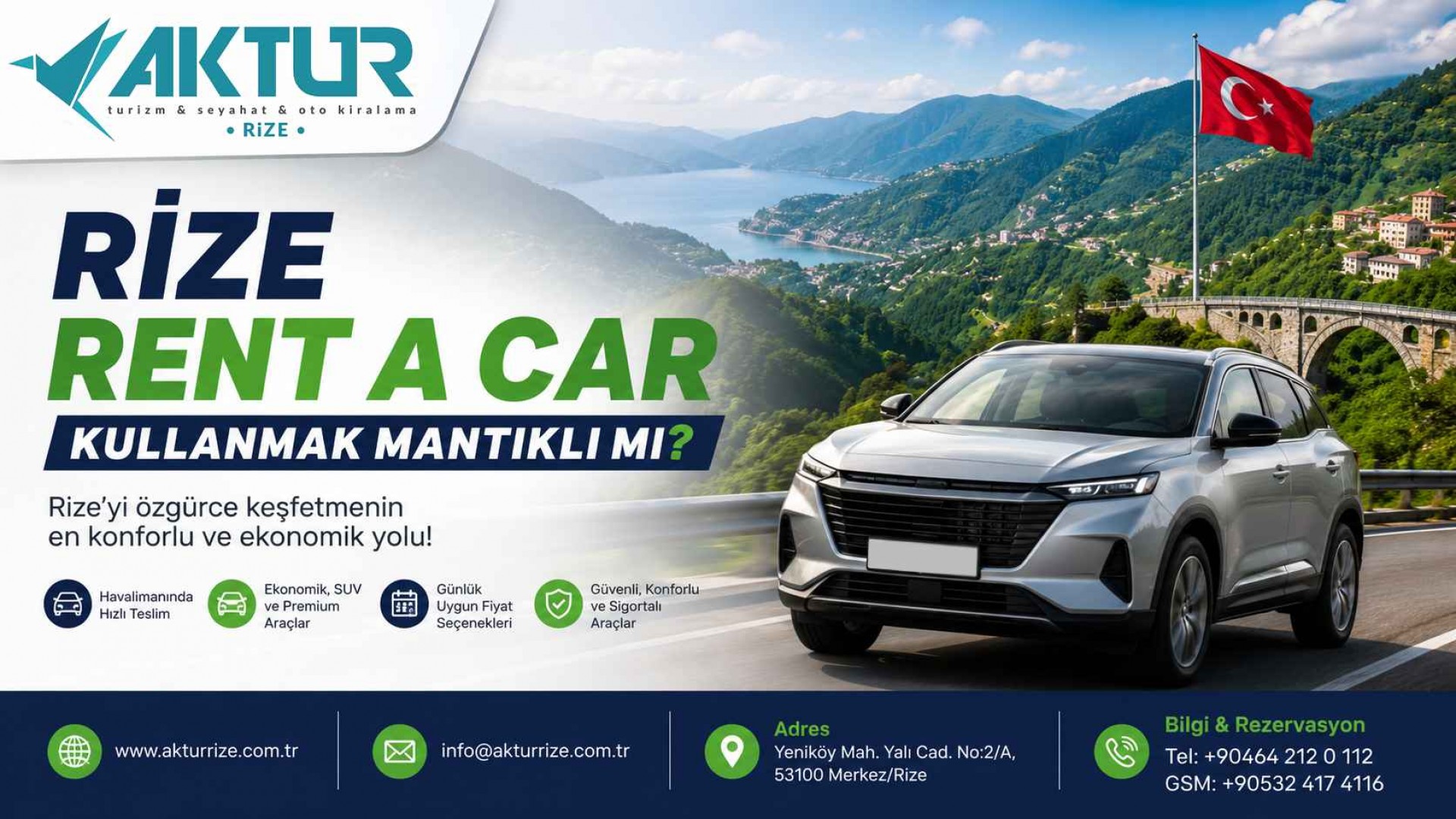 Rize Rent a Car Kullanmak Mantıklı mı?