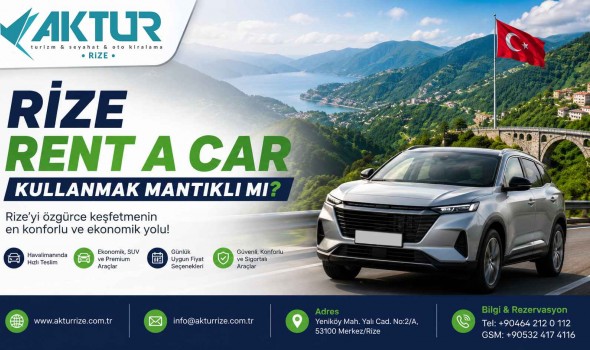Rize Rent a Car Kullanmak Mantıklı mı?