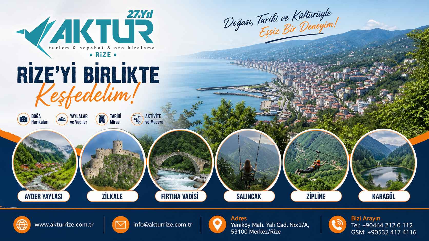 Rize’de Gezilecek Tarihi Yerler ve Günlük Turlar (2026 Rehberi)