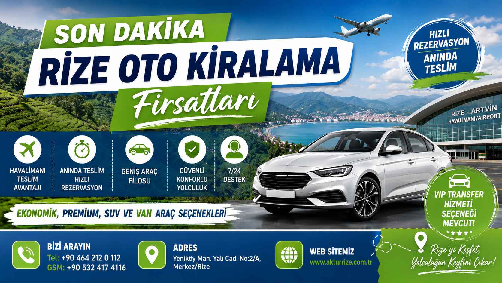 Son Dakika Rize Oto Kiralama Fırsatları Son Dakika Rize Oto Kiralama Fırsatları