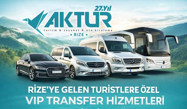 Rize’ye Gelen Turistler İçin Ulaşım Rehberi