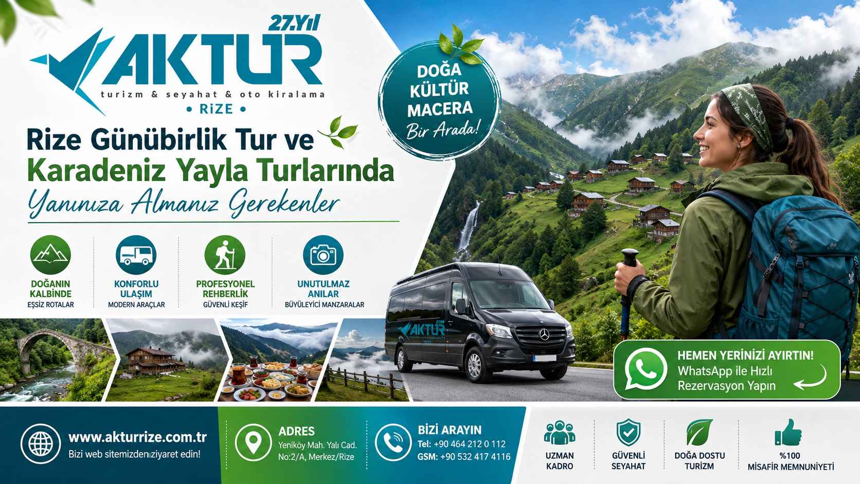 Yayla Turlarında Yanınıza Almanız Gerekenler