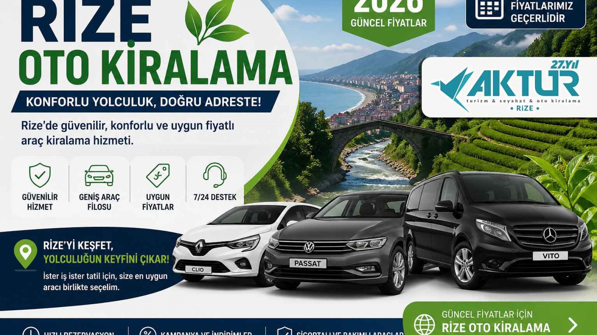 Rize Oto Kiralama İçin Gerekli Belgeler