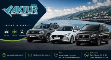 Rize Rent a Car Hizmetleri – Aktur Rize Turizm