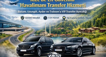 Rize’de En Güvenilir Havalimanı Transfer Hizmeti