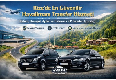 Rize’de En Güvenilir Havalimanı Transfer Hizmeti