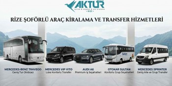Rize Şoförlü Araç Kiralama