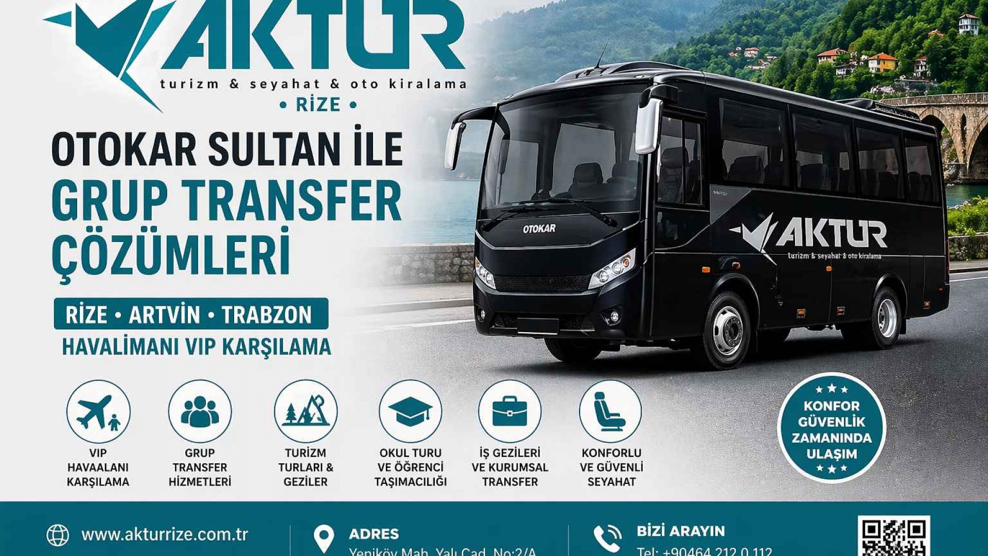 Otokar Sultan ile Grup Transfer Çözümleri Otokar Sultan ile Grup Transfer Çözümleri