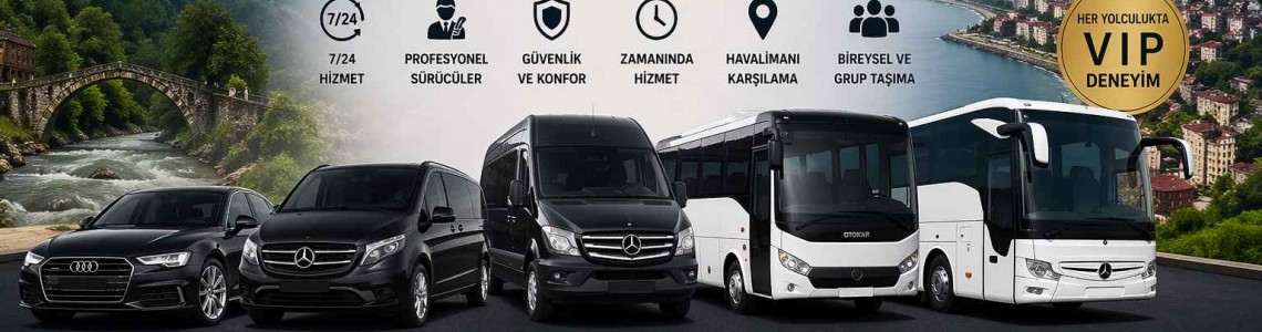 Aktur Rize VIP Transfer Araç Filosu Tanıtımı