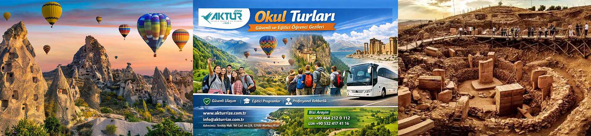 Rize çıkışlı okul turları - Karadeniz ve Türkiye geneli eğitim gezileri ve öğrenci turları