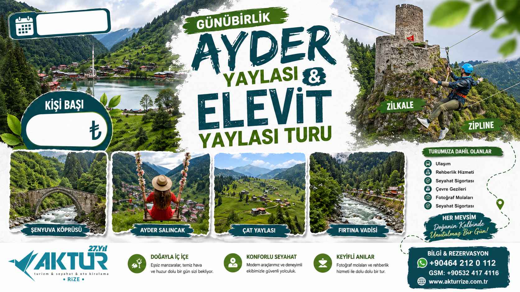 Ayder ve Elevit Yaylası Turu Ayder ve Elevit Yaylası Turu – Rize Karadeniz Yayla Turları