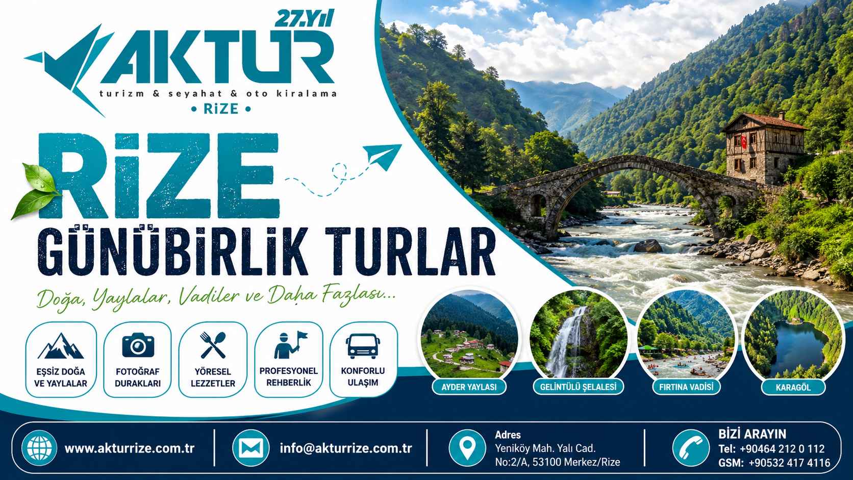 Karadeniz yaylaları ve Rize doğa turları tanıtım görseli, yayla rotaları ve doğa keşifleri