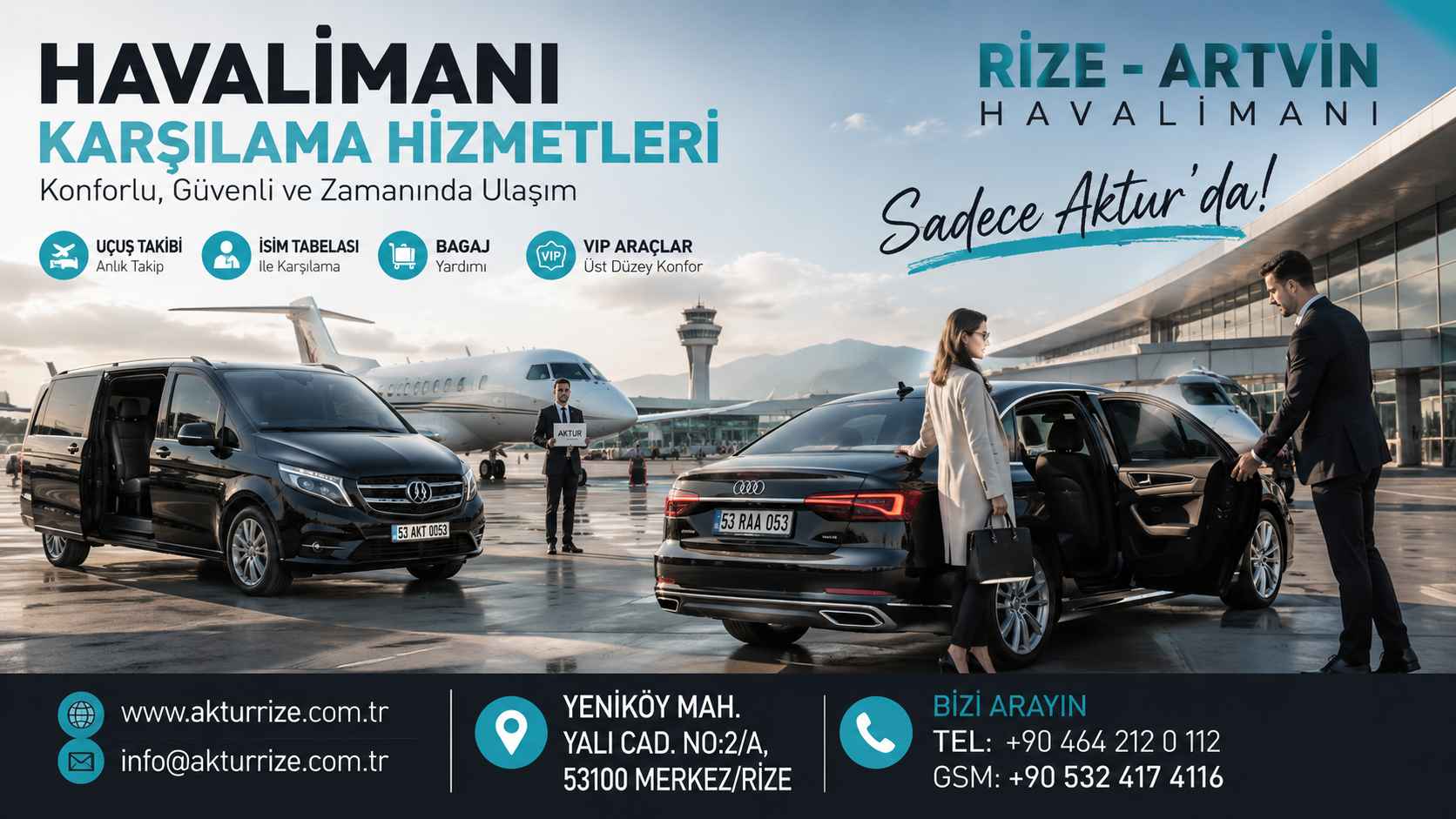 Rize Artvin Havalimanı Transfer, Rize VIP Transfer ve Karadeniz Ulaşım Hizmetleri