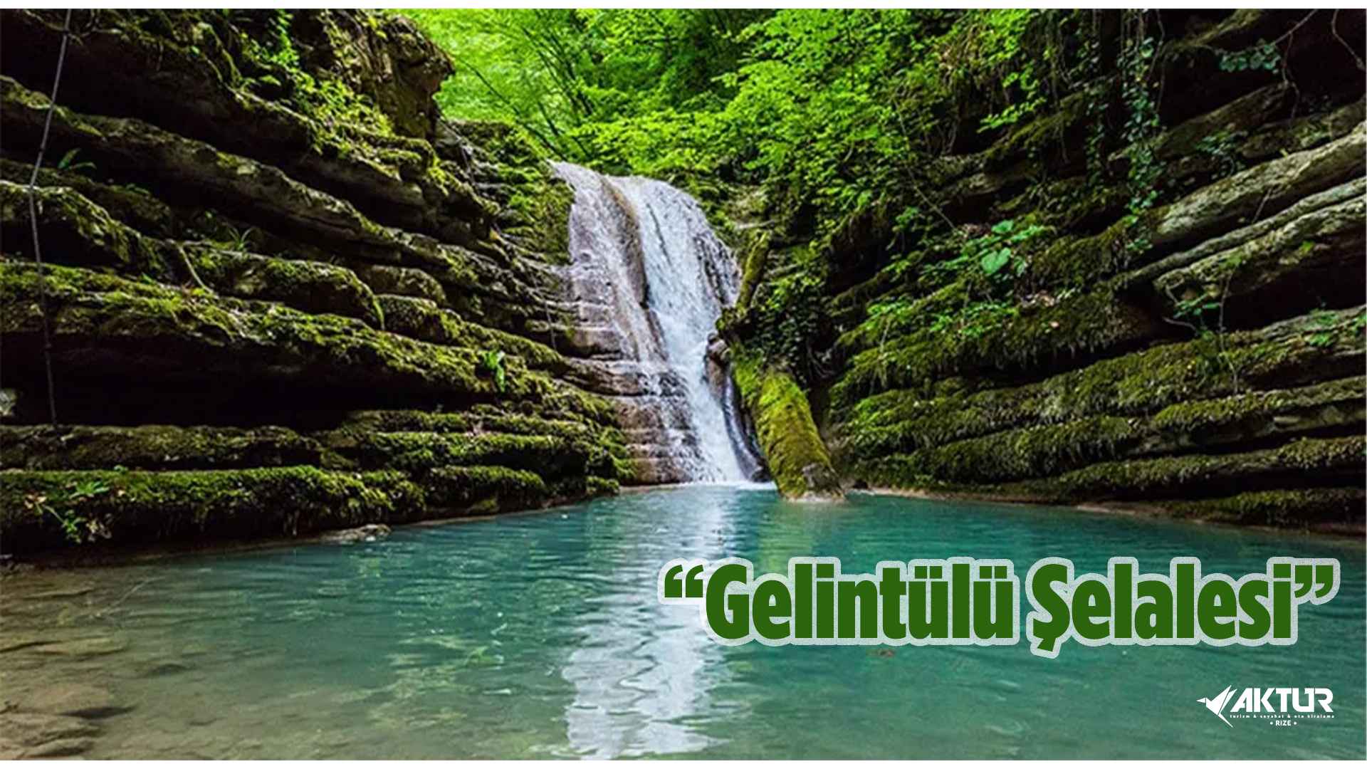 Rize Gelintülü Şelalesi – Ayder Yaylası yakınlarında bulunan doğal şelale