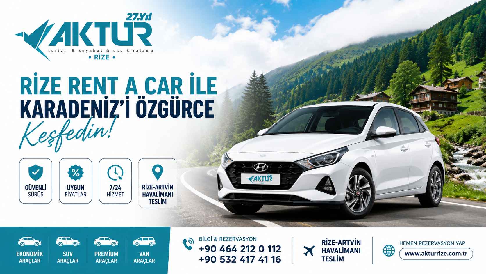 Rize rent a car ile Karadeniz’i keşfetmenin avantajları - Rize araç kiralama ve yayla turları